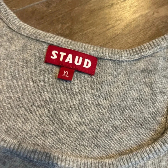Staud Ayana Wool Blend Racerback Tank - Picture 4 of 8